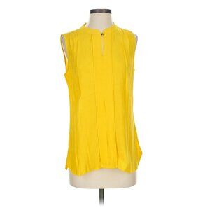 Banana Republic Yellow Sleeveless Blouse